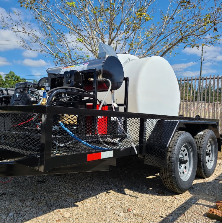 Cougar Catamount 200 Cold Water Pressure Washer Trailer Package