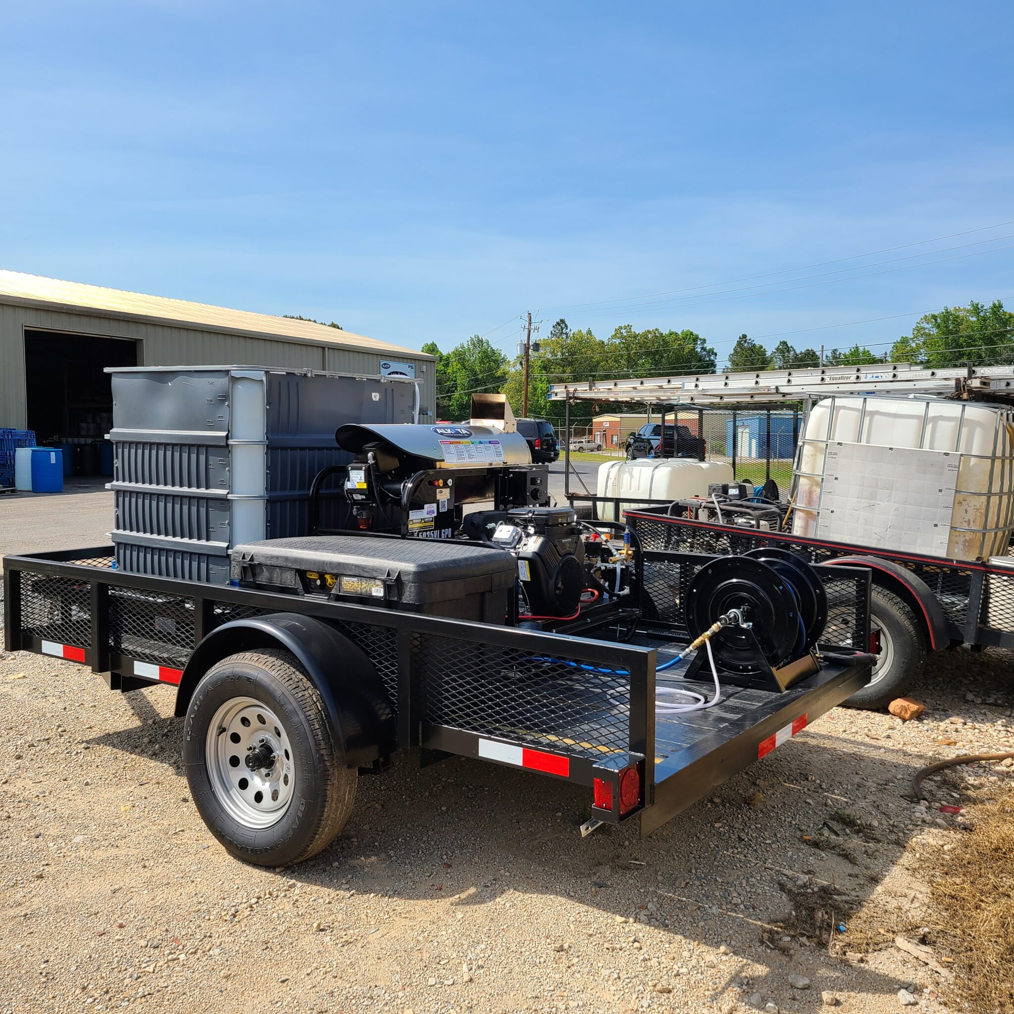 Pressure Washer Trailer Packages Mid Ga Cleaning